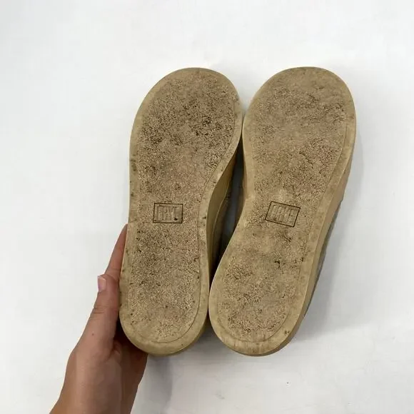 Frye Suede Floral Slip On Sneakers - Picture 4 of 6